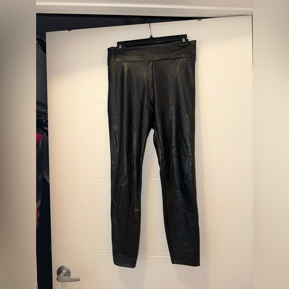 Abercrombie & Fitch Leather Leggings